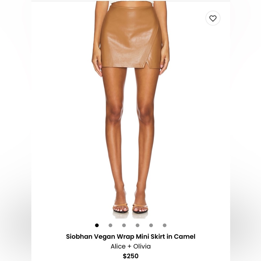 🤎 Alice + Olivia Vegan Wrap Mini Skirt - NWT!! 🤎